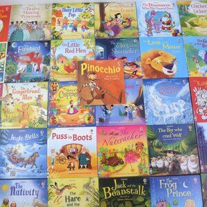 Lot of 31 Children's Story Books by Usborne; NO DUPLICATES, Clean, Like New